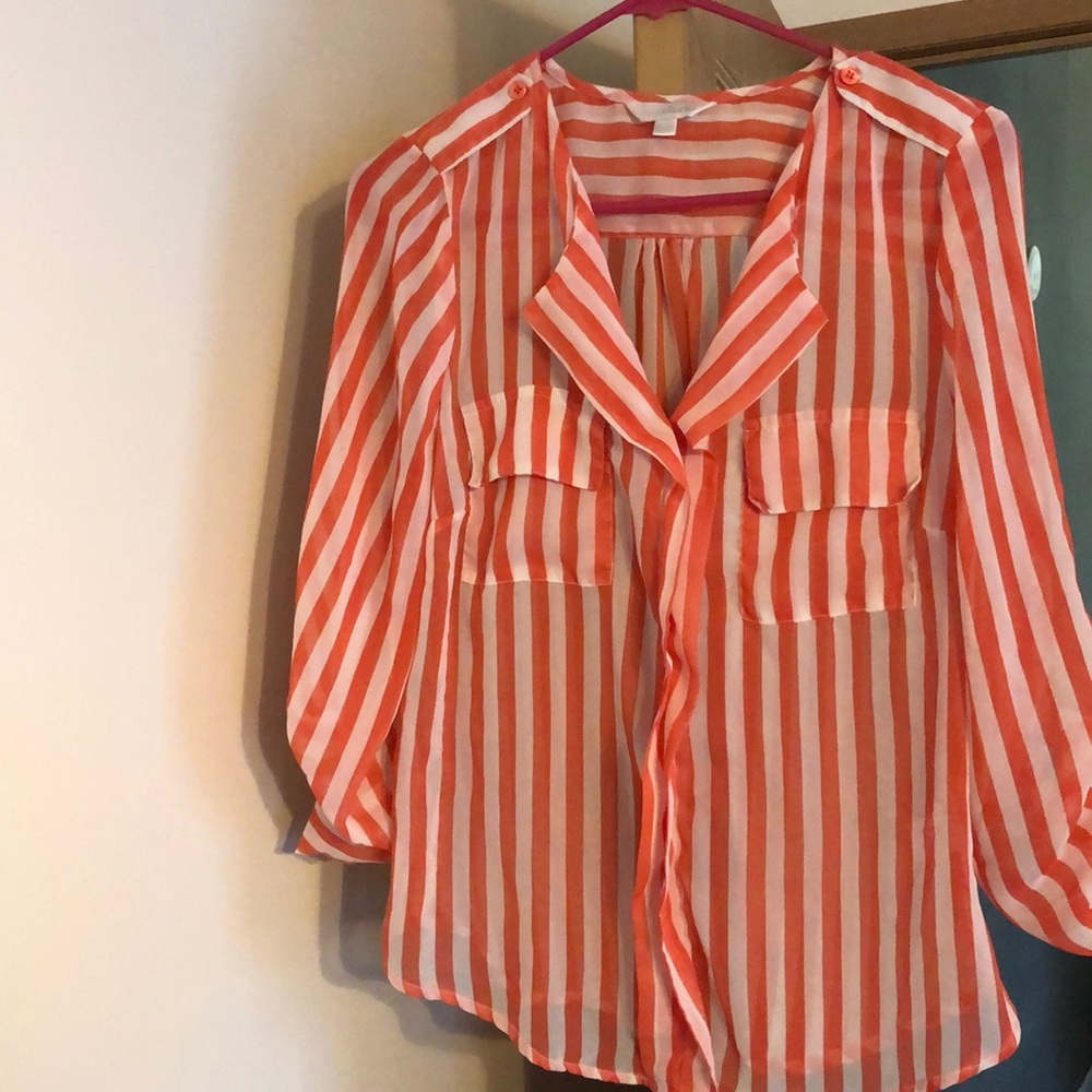 Charming Charlie 3/4 top